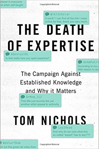 Livre-Death of Expertise