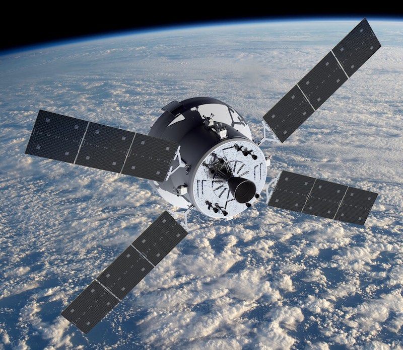 Orion et le module de service europ&eacute;en