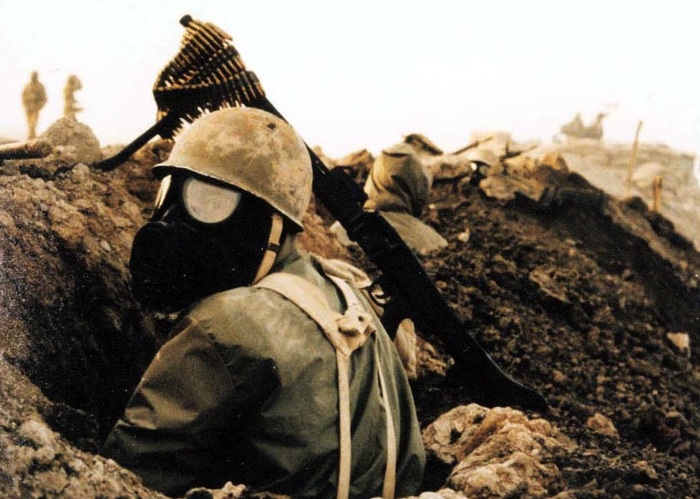 Soldat iranien pendant la guerre Iran-Iraq / Wikipedia Commons
