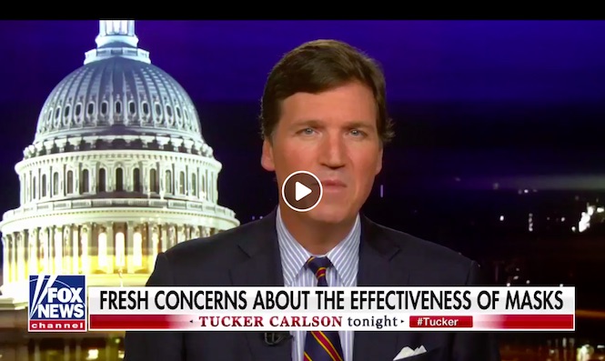 Fox News - Tucker Carson - masques