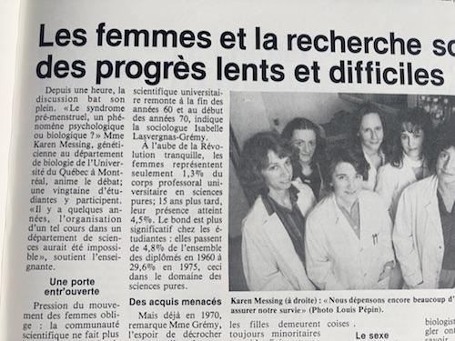 Hebdo-Science 1985 - Femmes et recherche