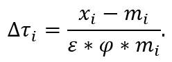 Droits de douane / 2 avril 2025 / Formule mathématique