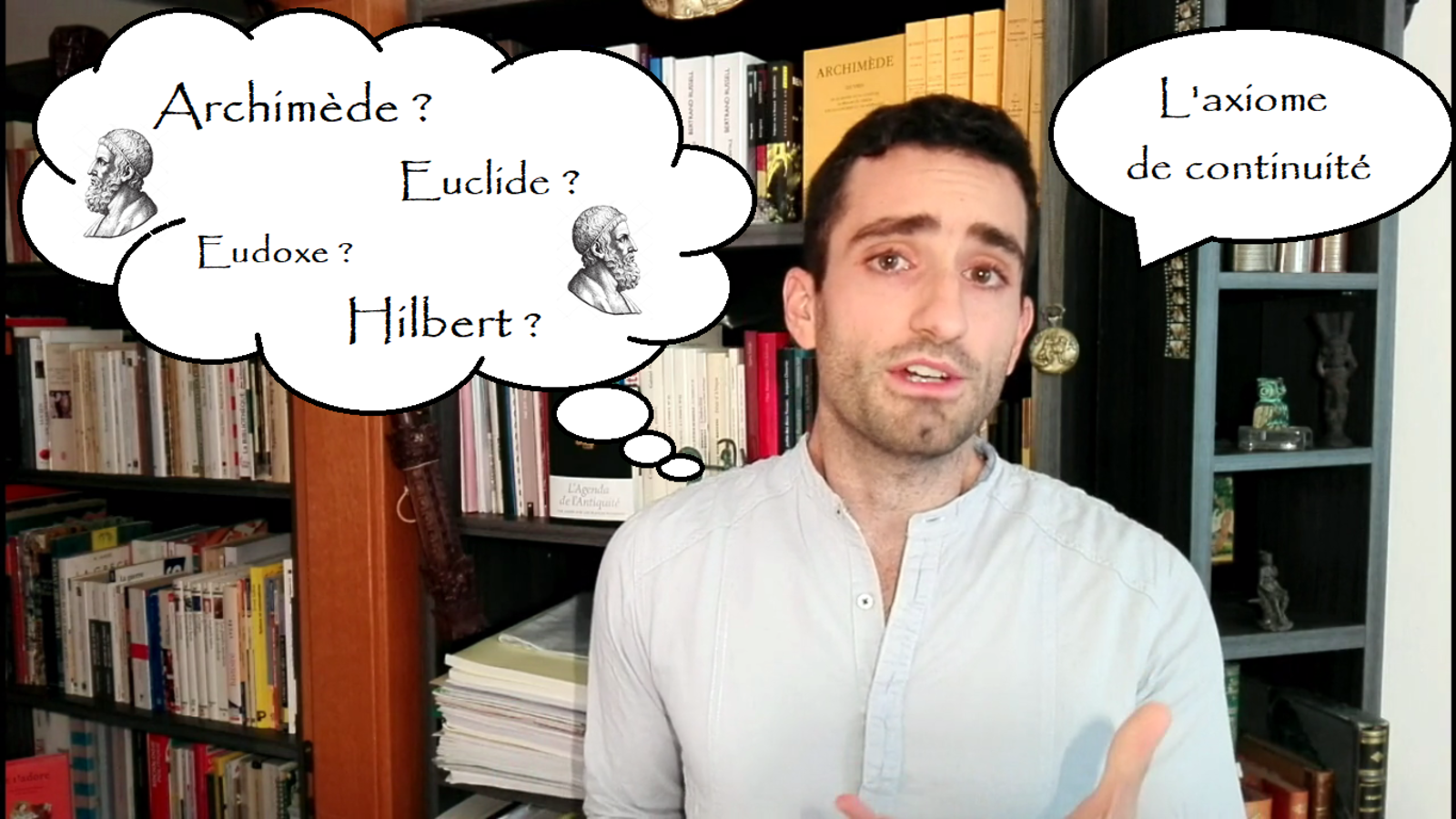 Arithm'Antique n°19 - Archimède - L'axiome de continuité 