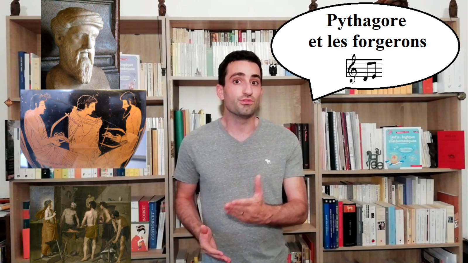 Pythagore et les forgerons