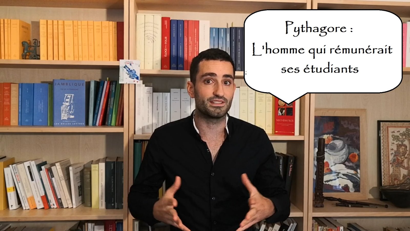 Pythagore l'homme qui rémunérait ses étudiants
