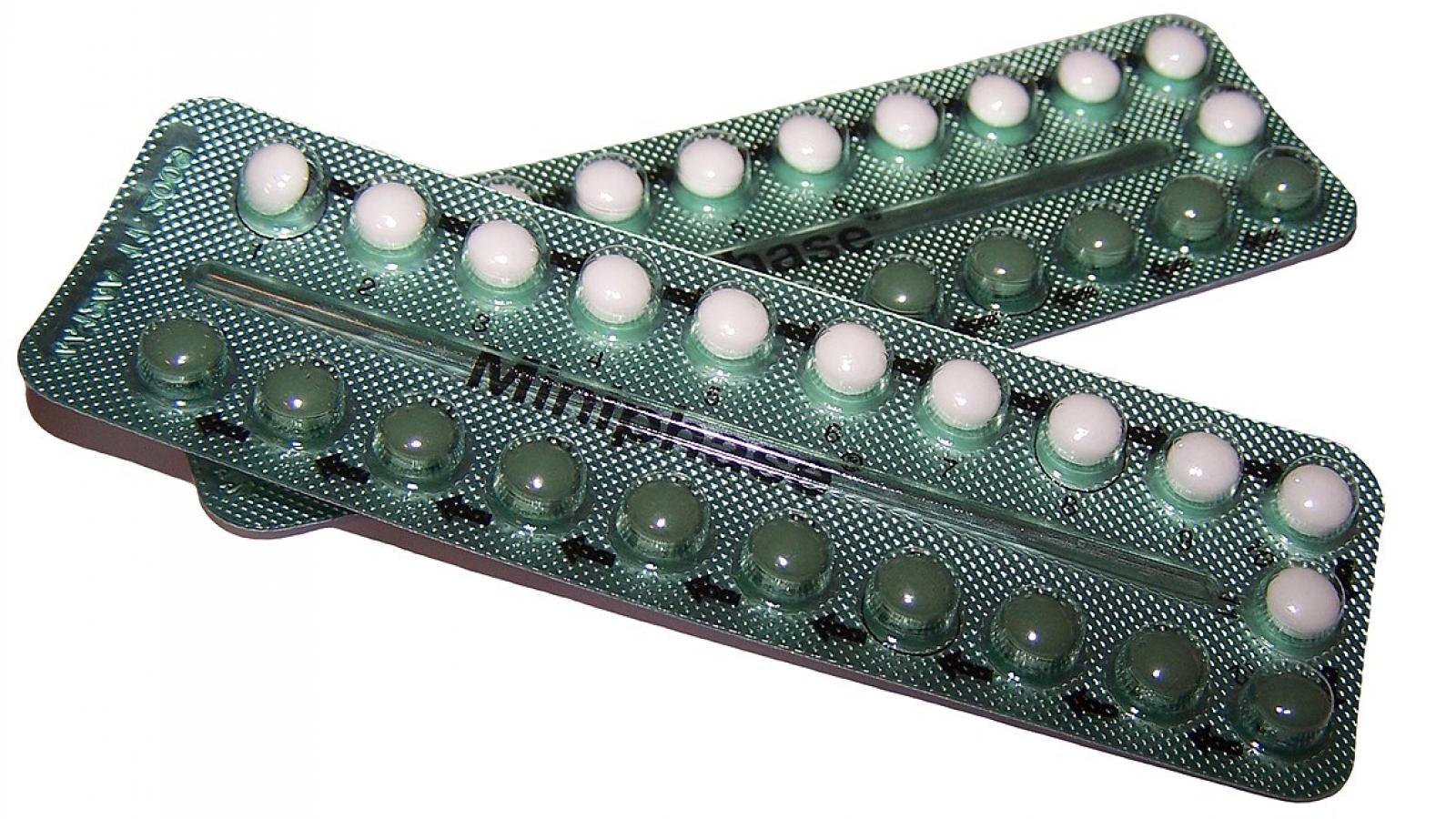 Emballage de pilules contraceptives