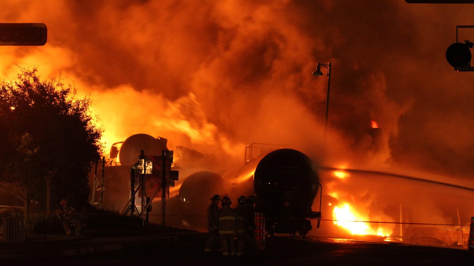 Déraillement de train à Lac Mégantic