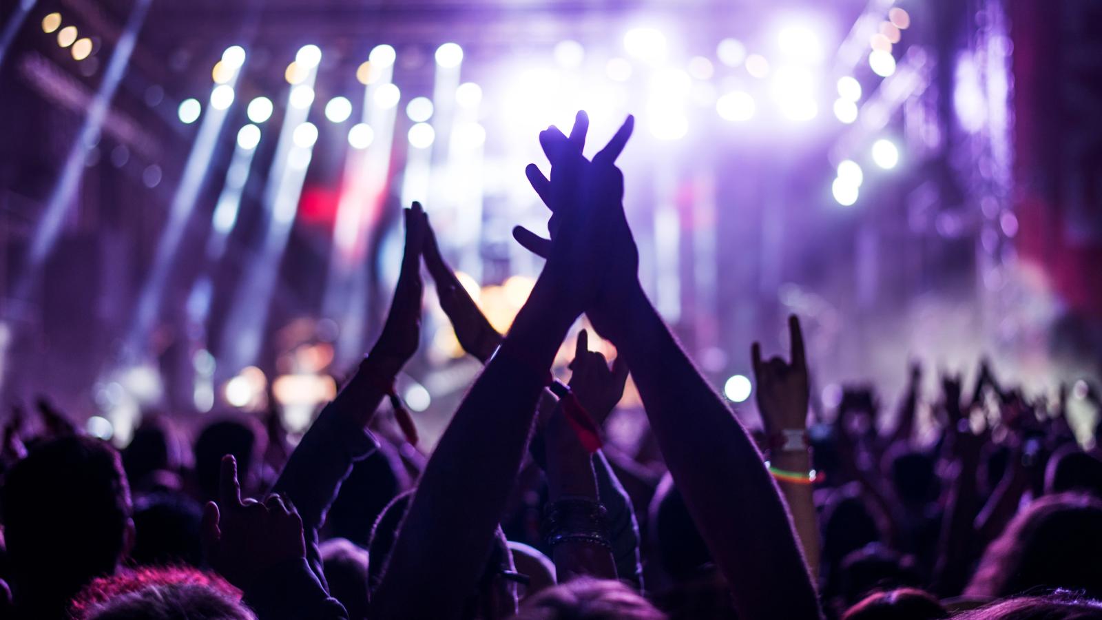 Spectacle de rock live.