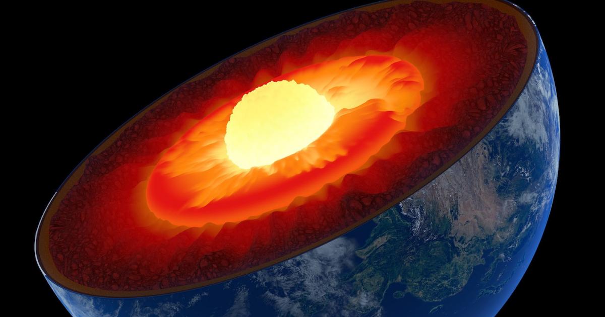 The inner core of the Earth’s inner core The inner core of the Earth’s inner core