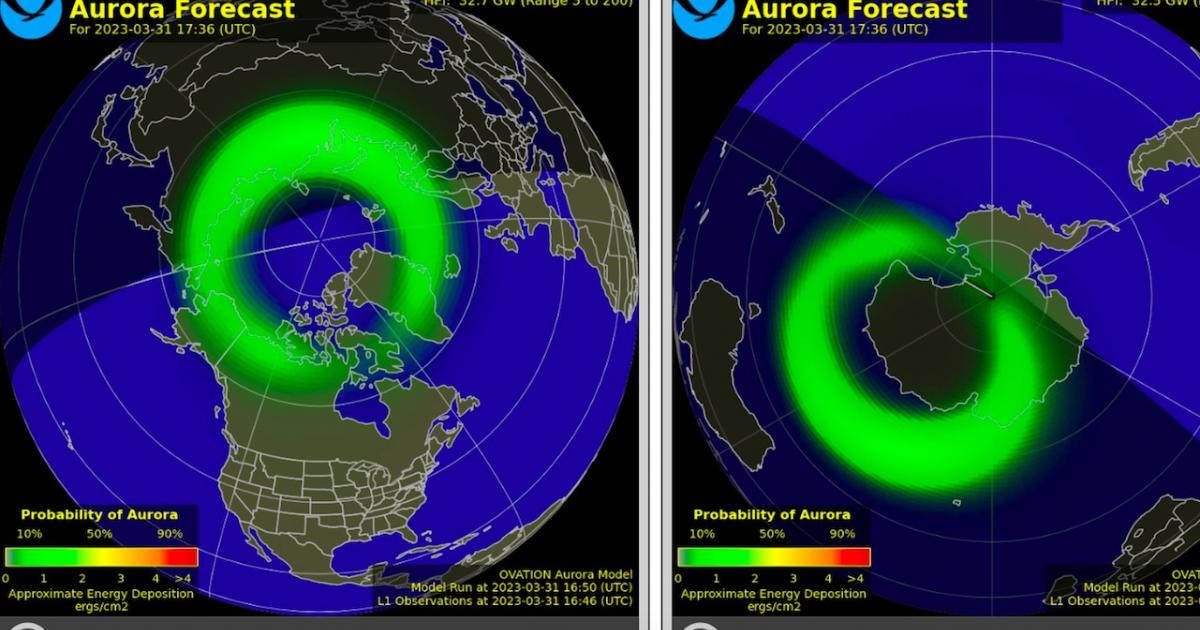 Una semana de auroras boreales |  Agencia de Prensa Científica