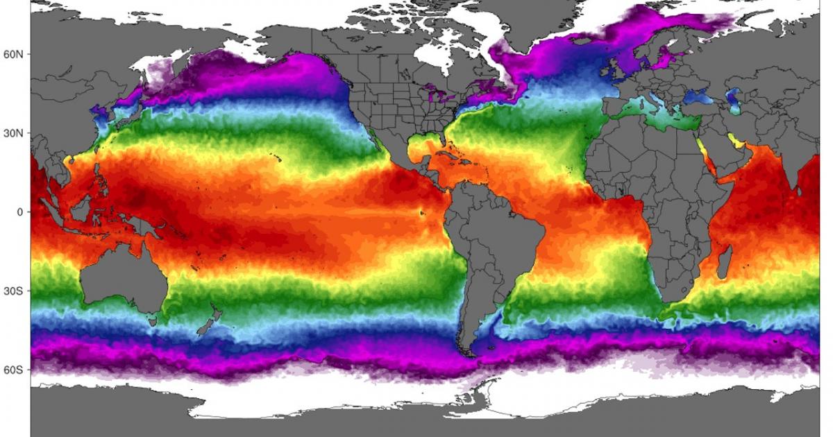 Oceans: Record heat in April, cause unknown