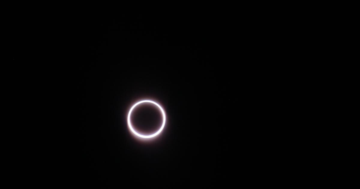 Annular solar eclipse!