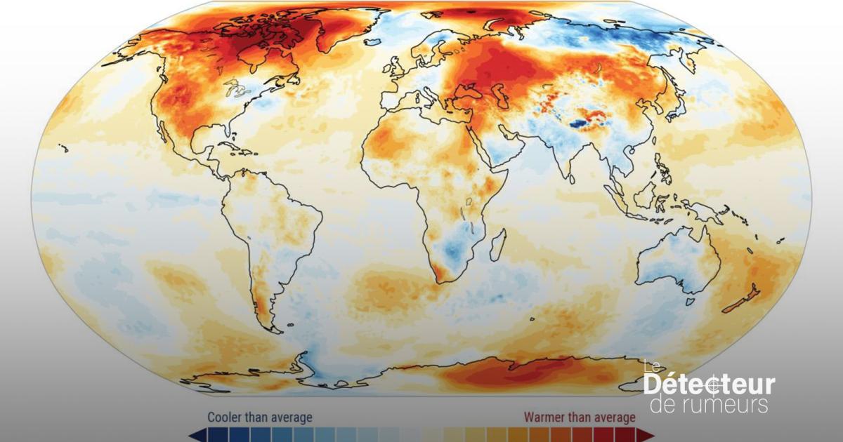 S’il fait froid, c’est qu’il n’y a pas de réchauffement climatique? Faux