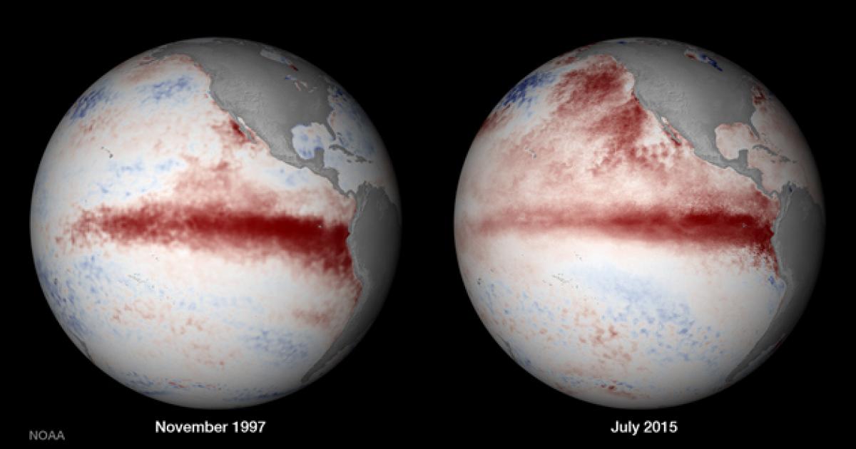 When does Arctic ice affect El Nino?