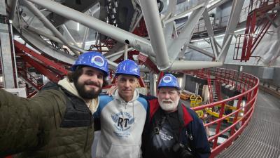 Visite du plus grand télescope au monde avec les responsables