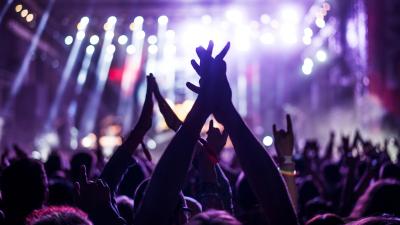 Spectacle de rock live.