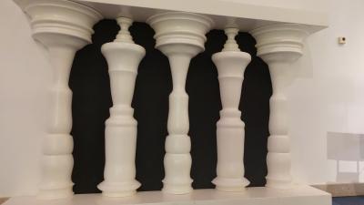 &OElig;uvre expos&eacute;e au Pavillon de la Connaissance, Lisbonne, Portugal.jpg
