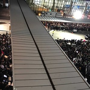 Trump-manif-aeroportJFK