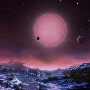 Impression d'artiste d'une des planètes de Trappist-1