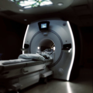 Un appareil à imagerie par résonance magnétique ou IRM