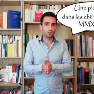 Les chiffres romains