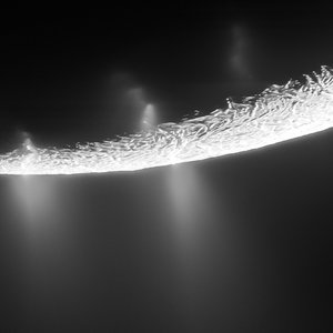 Encelade-jets