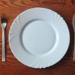 Assiette vide