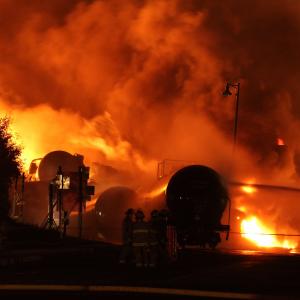 Déraillement de train à Lac Mégantic