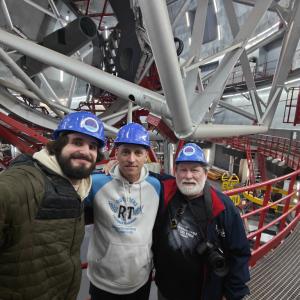 Visite du plus grand télescope au monde avec les responsables