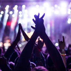 Spectacle de rock live.